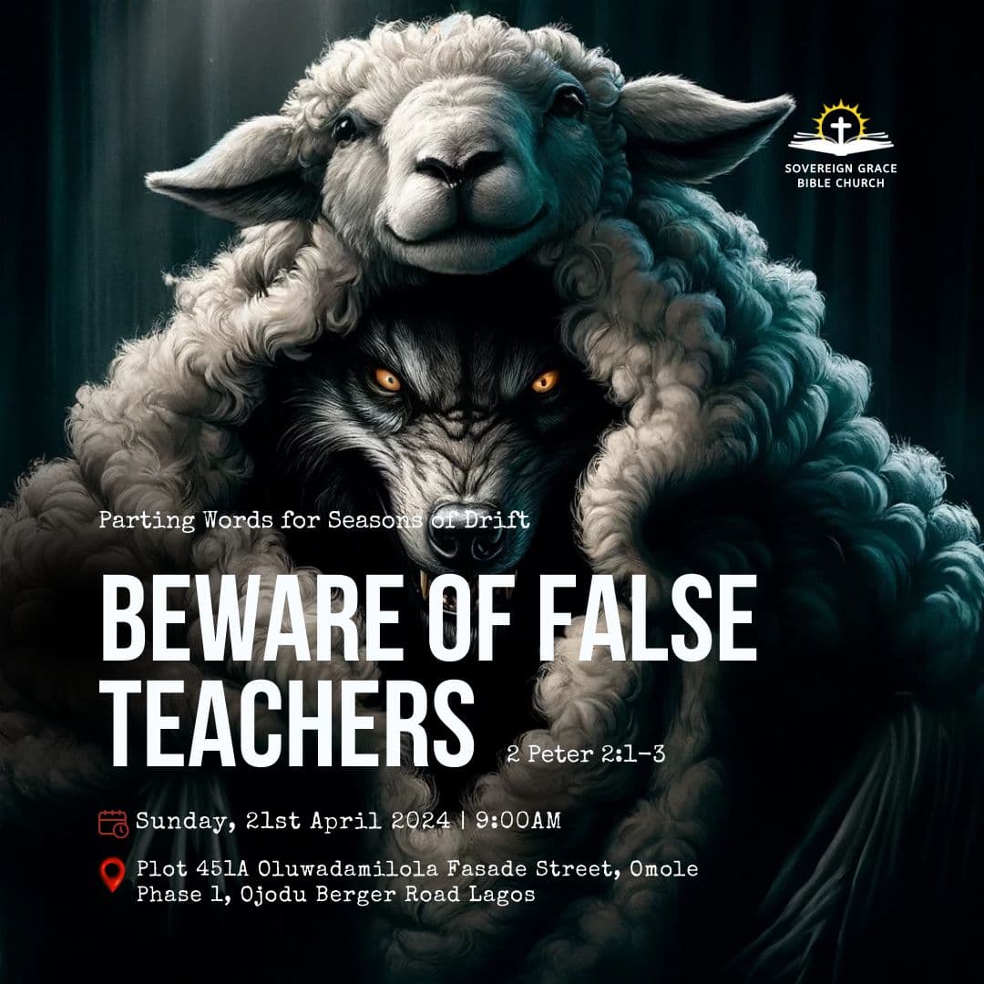 Beware of False Teachers