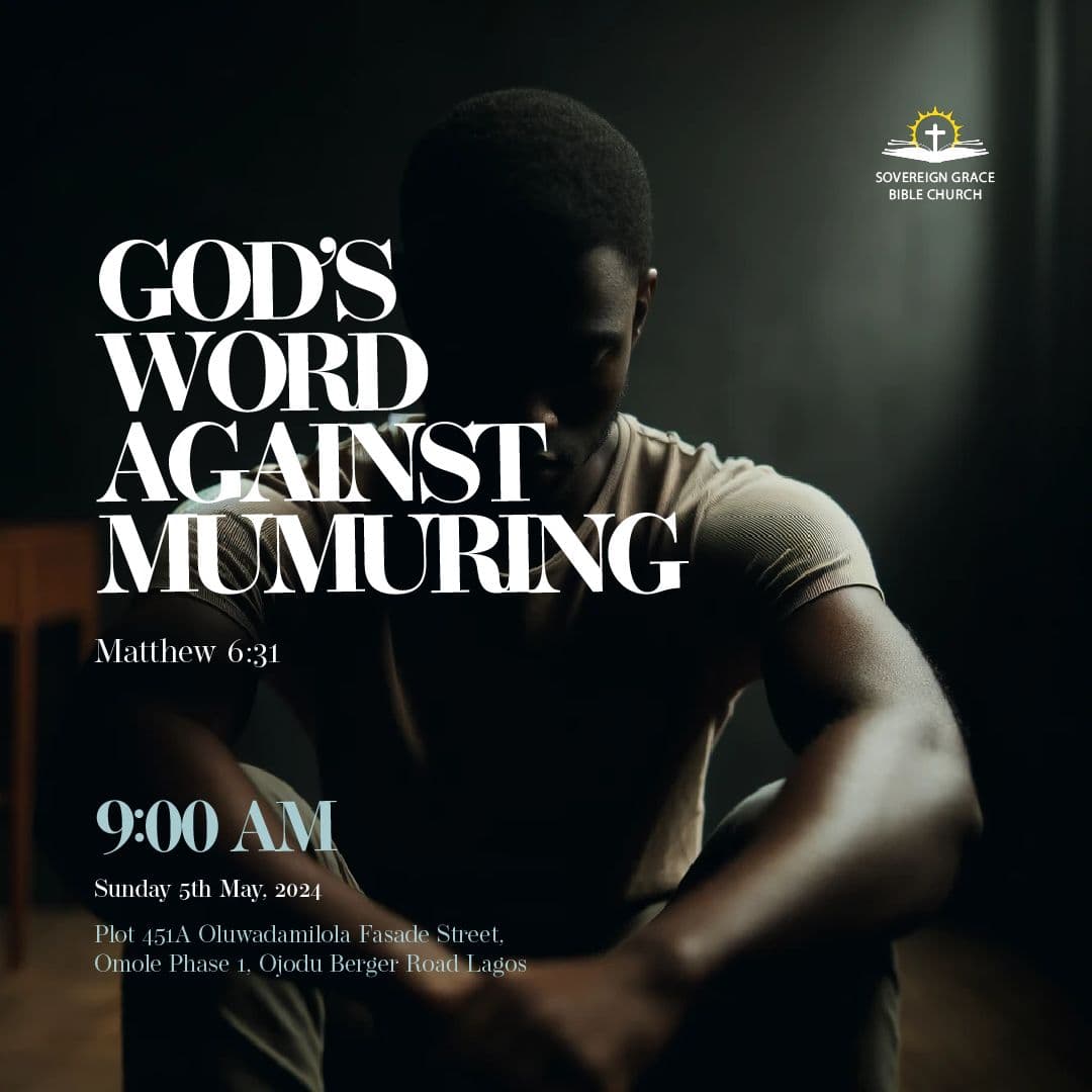 God's Word Against Murmuring